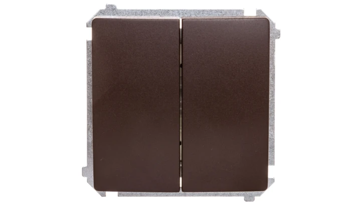 Simon Basic Łącznik świecznikowy czekoladowy BMW5.01/47