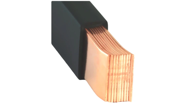 Szyna miedziana MOFLEX 24x1x10 240mm2 In=945A 2m MMC0241001