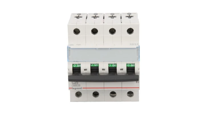 Wyłącznik nadprądowy 4P C 25A 6kA AC S304 TX3 403564