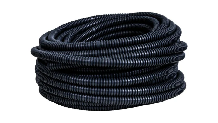 Rura karbowana 320N czarna 20,2/16mm 17016C /30m/