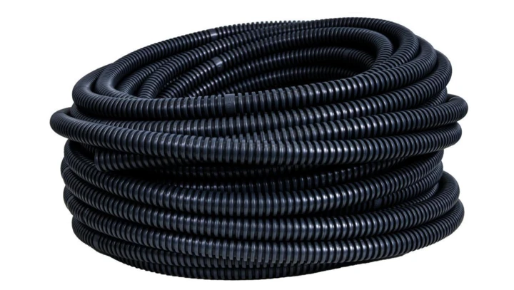 Rura karbowana 320N czarna 29,6/25mm 17025C /30m/