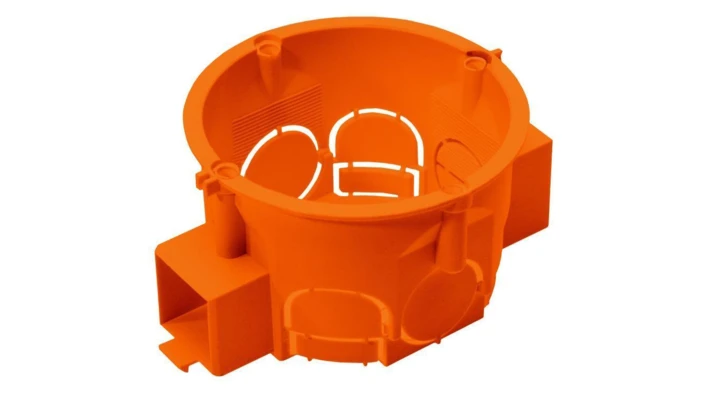 Puszka końcowa PK60 Lux łączeniowa pomarańczowa A.0005BLP /100szt./