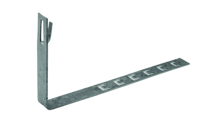 Uchwyt dachówkowy regulowany 420mm (zacisk przez zagięcie) R.8084