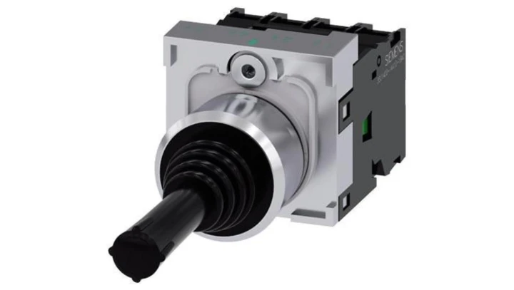 Joystick 4 kierunkowy kompletny 22mm metal z samopowrotem 4Z bez blokady dżojstik SIRIUS ACT 3SU1150-7AF88-1QA0