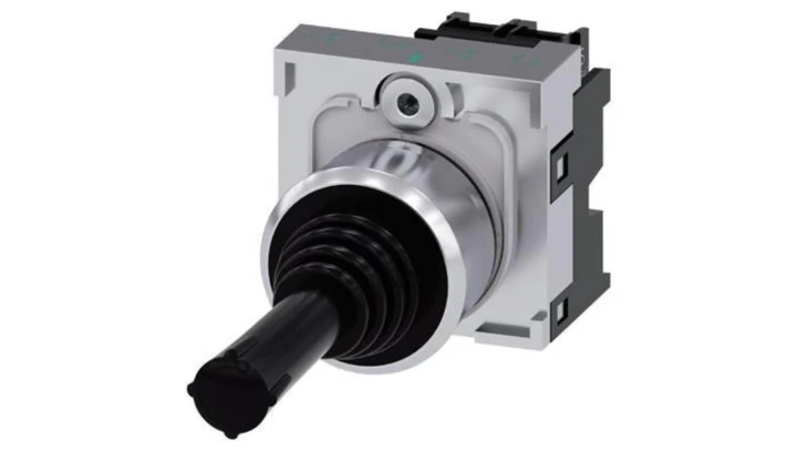 Joystick 2 kierunkowy kompletny pionowo 22mm metal z samopowrotem 2Z bez blokady dżojstik SIRIUS ACT 3SU1150-7AD88-1NA0