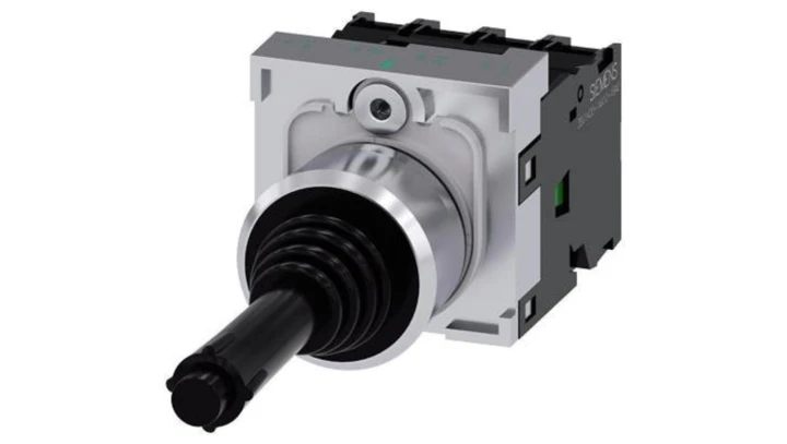 Joystick 4 kierunkowy kompletny 22mm metal bez samopowrotu 4Z z blokadą dżojstik SIRIUS ACT 3SU1150-7BE88-1QA0