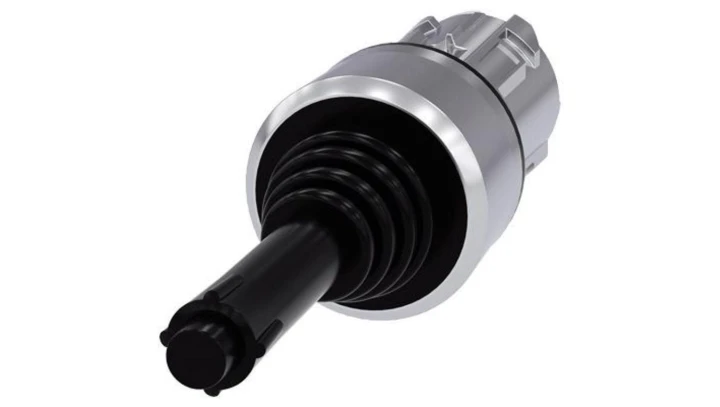 Joystick 2 kierunkowy pionowo 22mm metal bez samopowrotu z blokadą dżojstik SIRIUS ACT 3SU1050-7BB88-0AA0