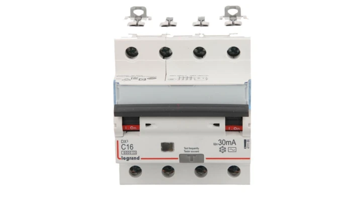 Wyłącznik różnicowo-nadprądowy 4P 16A C 0,03A typ AC P314 DX3 411186