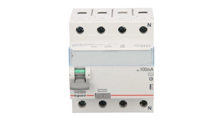 Wyłącznik różnicowoprądowy 4P 63A 0,1A typ AC P304 TX3 411719