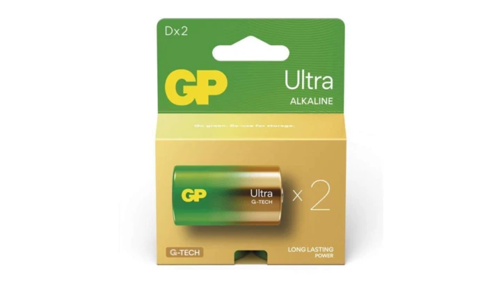 GP bateria alkaliczna ULTRA D (LR20) 2PP /2szt./