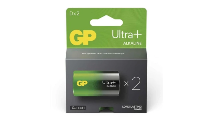GP bateria alkaliczna ULTRA PLUS D (LR20) 2PP /2szt./