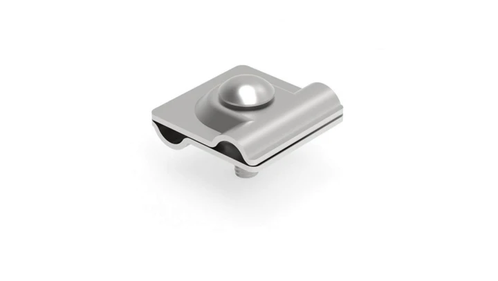 Złącze krzyżowe 1-otworowe 55.1 NI V4A 95500155