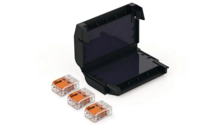 EASY-PROTECT 332 Puszka żelowa ze złączkami WAGO-COMPACT 0,2-4 mm2, (3 złączki 2-przewodowe) - OPAKOWANIE 16 szt., 451512