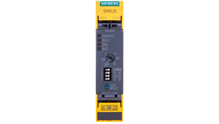 Przekaźnik bezpieczeństwa 0,05-3s 4Z 24V DC SIRIUS 3SK1121-1CB41