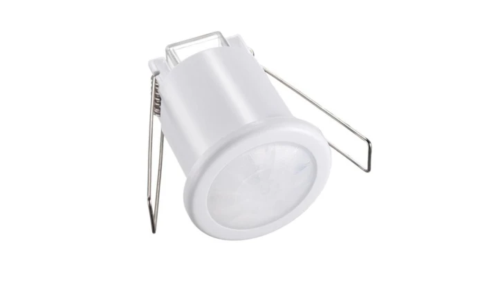 Czujnik ruchu PIR podtynkowy IP20 360 st. 400W zasięg 8m biały CP-11B