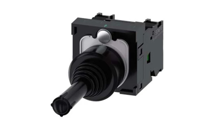 Joystick 2 kierunkowy kompletny poziomo 22mm tworzywo z samopowrotem 2Z bez blokady dżojstik SIRIUS ACT 3SU1100-7AC10-1NA0