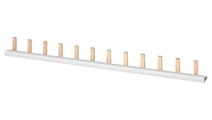 Szyna łączeniowa 2P 10mm2 sztyftowa długość 214mm do cięcia 5ST3734