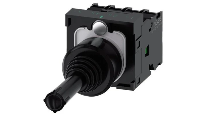 Joystick 4 kierunkowy kompletny 22mm tworzywo z samopowrotem 4Z bez blokady dżojstik SIRIUS ACT 3SU1100-7AF10-1QA0