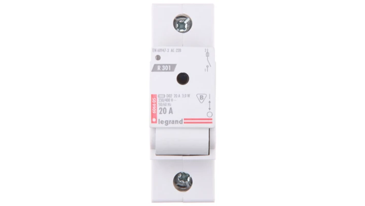 Rozłącznik bezpiecznikowy 1P 20A D02 R301 606605
