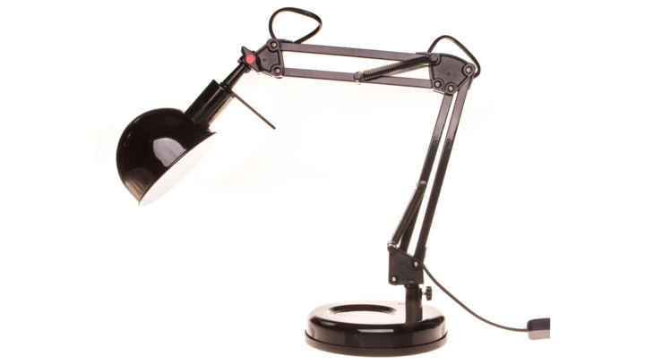 Lampka biurkowa max 10W LED E14 IP20 II klasa PIXA KT-40-B czarny 19301