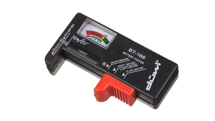 Tester baterii i akumulatorków analogowy 29313