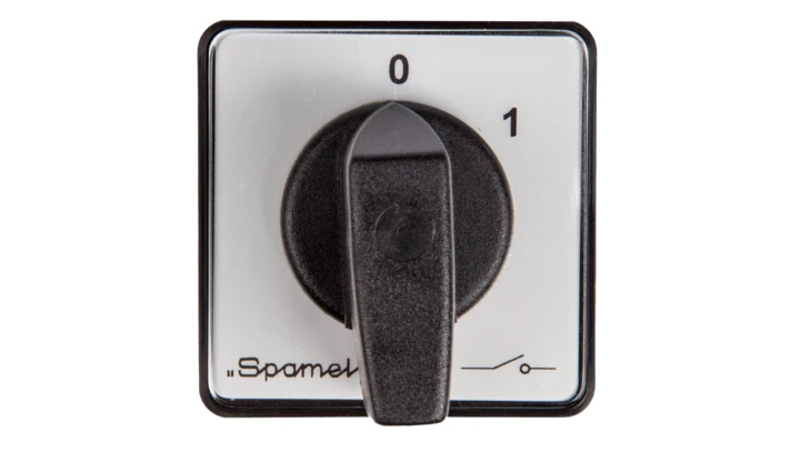 Łącznik krzywkowy 0-1 4P 20A do wbudowania SK20-2.8210P03