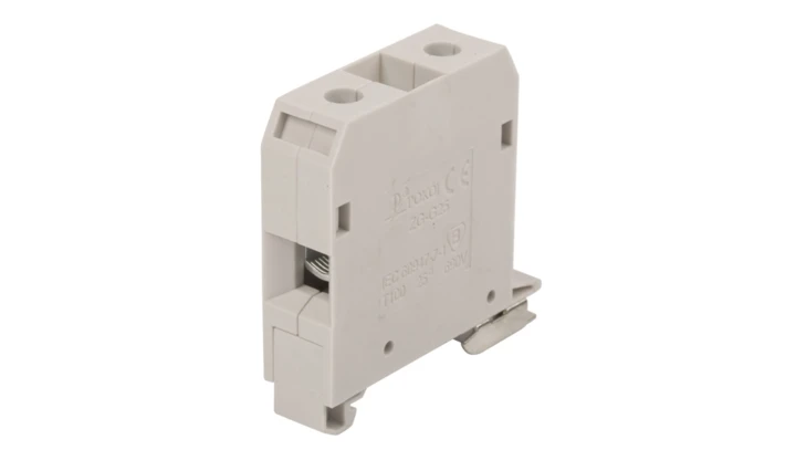 Złączka szynowa 4-25 mm2 szara ZG-G25/TS35 A11-1538