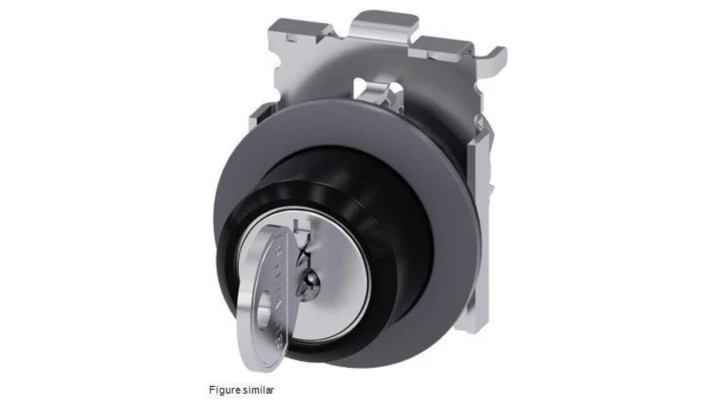 Przełącznik obrotowy kluczykowy, 3-pozycyjny, SIRIUS ACT