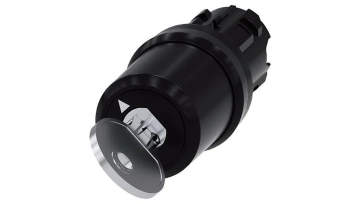 Przełącznik z kluczem 22mm tworzywo 2 poz O-I BKS nr E7 (VW) klucz w poz O /dostawa bez kluczy/ SIRIUS ACT 3SU1000-5SF01-0AA0