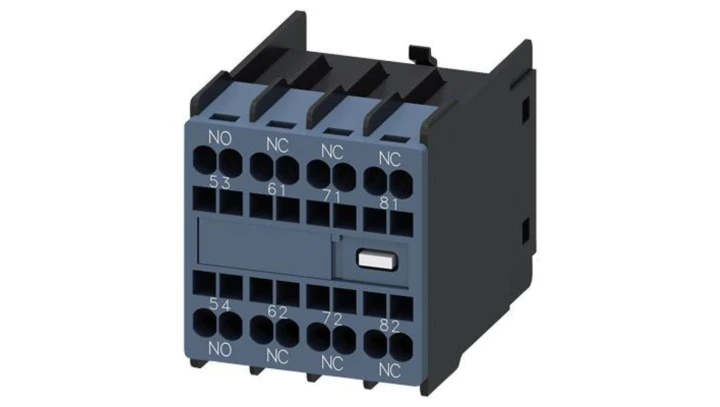 Styki pomocnicze 1Z 3R /53E/ montaż czołowy do SIRIUS 3RH2140/3RH2440 S00 przył sprężynowe SIRIUS 3RH2911-2GA13