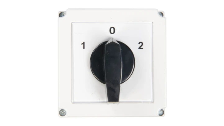 Łącznik krzywkowy 1-0-2 3P 63A w obudowie 4G63-53-PK R214 63-840345-051