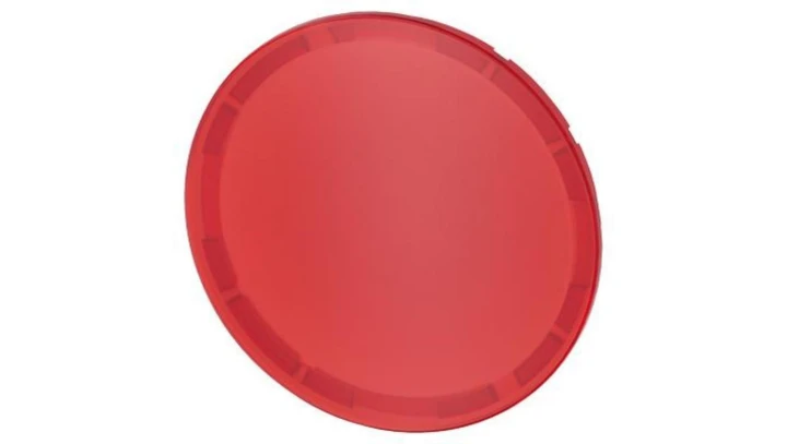 Wkładka soczewka przycisku podświetlanego płaska czewrwona /10szt./ SIRIUS ACT 3SU1901-0FT20-0AA0