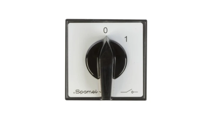 Łącznik krzywkowy 0-1 3P 63A do wbudowania ŁK63-2.8211P03