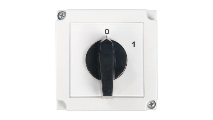 Łącznik krzywkowy 0-1 3P 16A w obudowie 4G16-10-PK R114 63-840306-021