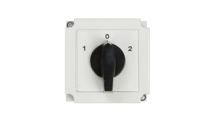 Łącznik krzywkowy 1-0-2 3P 25A w obudowie 4G25-53-PK R114 63-840345-031