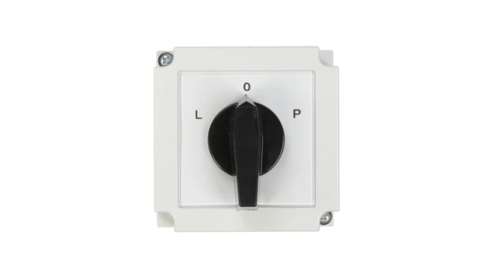 Łącznik krzywkowy L-0-P 3P 25A w obudowie 4G25-11-PK R114 63-840309-031