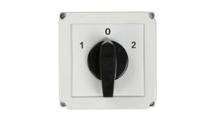 Łącznik krzywkowy 1-0-2 3P 40A w obudowie 4G40-53-PK R214 63-840345-041