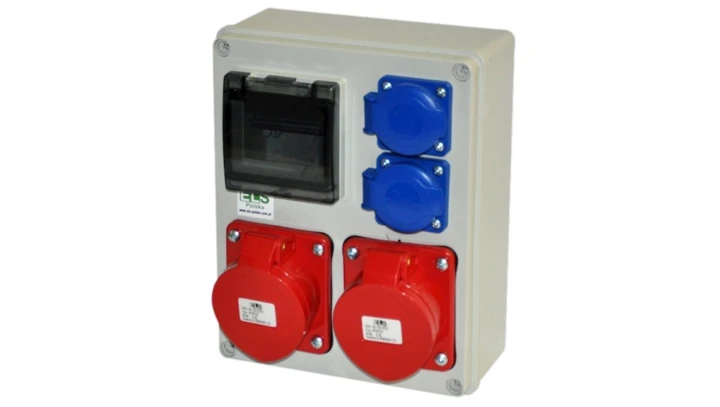 Zestaw zasilający MIKO-4M 2x32A/5P + 2x230V IP44 E901304014