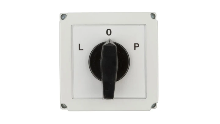 Łącznik krzywkowy L-0-P 3P 40A w obudowie 4G40-11-PK R214 63-840309-041
