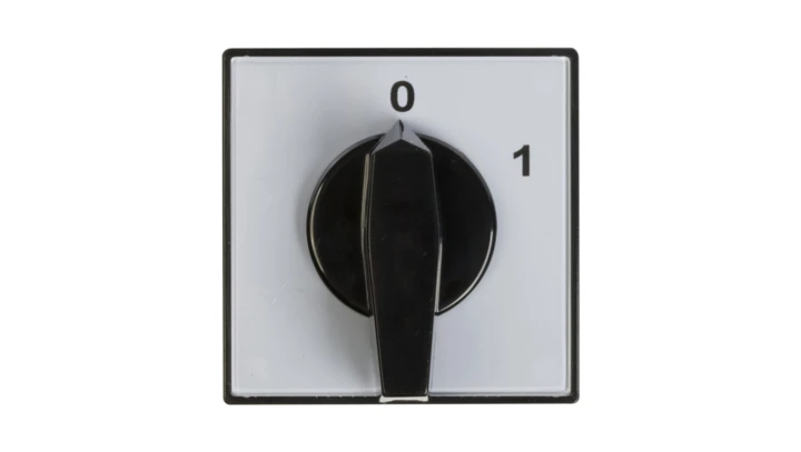 Łącznik krzywkowy 0-1 3P 80A do wbudowania 4G80-10-U R214 63-840304-061