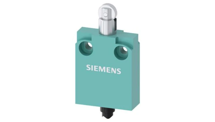 Wyłącznik pozycyjny kompaktowy metal 40mm 1Z 1R migowe trzpień z rolką stalową z przewodem dł 2m IP67 3SE5423-0CD20-1EA2