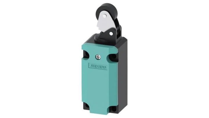 Wyłącznik krańcowy 1Z 2R migowe tworzywo 40mm dźwignia z rolką 22mm z tworzywa IP67 3SE5132-0LE05