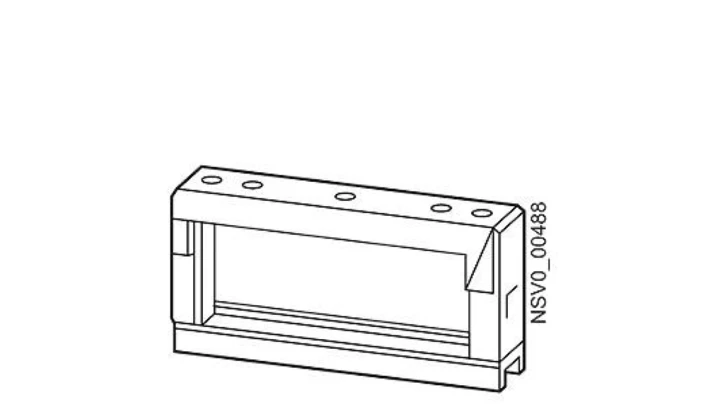 Obejma mocująca do instalacji w położeniu płaskim na sztorc BVP:261987