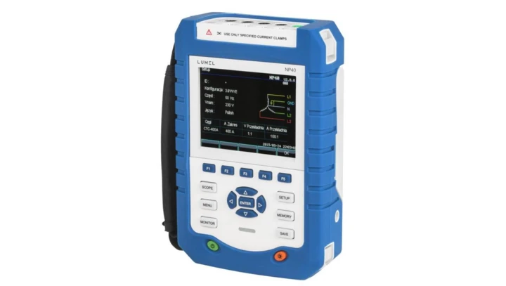 Przenośny analizator parametrów sieci NP40 100M0 z 4x cewki rogowskiego PY3000A