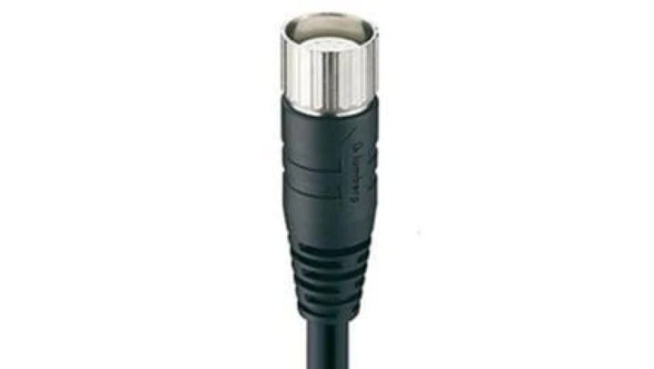 Kabel konfekcjonowany jednostronnie złącze M23 żeńskie proste 19-pinowe 120 V AC/DC RKU 19-242/10 M