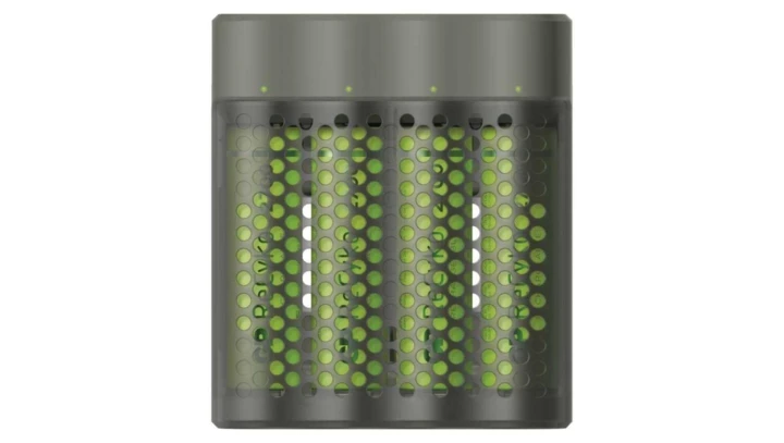 Ładowarka akumulatorów Speed M451 4 sloty + 4 x akumulator AA REC 2700 / 1604845112