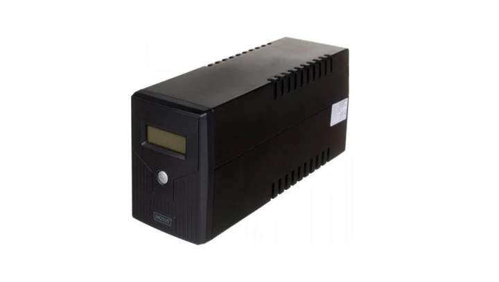 Zasilacz awaryjny UPS Line-Ineractive LCD 600VA/360W 1x12V/7Ah AVR 2xSCHUKO USB RJ11 DN-170063-LCD