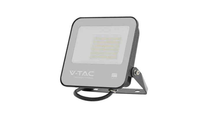 Projektor LED 50W 5740lm 6500K Dioda SAMSUNG 115LM/W IP65 Czarny 5 Lat Gwarancji 23217