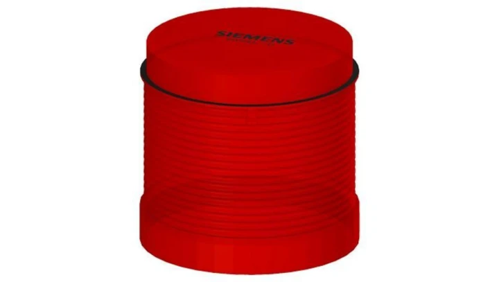 Moduł świetlny do kolumny sygnalizacyjnej 70mm LED czerwony światło ciagłe 230V AC IP65 8WD4450-5AB