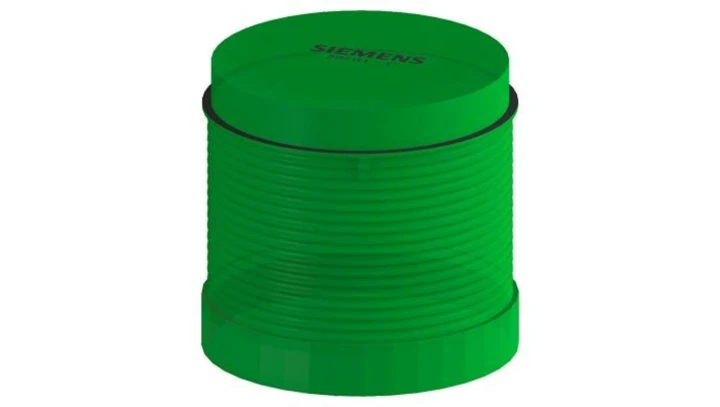 Moduł świetlny do kolumny sygnalizacyjnej 70mm LED zielony światło ciagłe 230V AC IP65 8WD4450-5AC